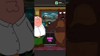 Bear BampB 😬FAMILY GUY funny petergriffen familyguyclips shorts viralvideo familyguyclips [upl. by Ahsilav]