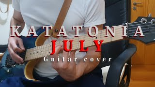 Katatonia  July guitar cover [upl. by Ailb]