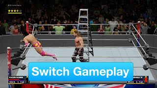 WWE 2K18 Nintendo Switch Gameplay in 2022 [upl. by Haramat]