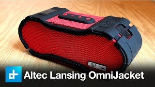 Altec Lansing OmniJacket Bluetooth Speaker Review [upl. by Thorley]