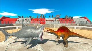 1 vs 1 All Units Tournament  Who Is Strongest  Animal Revolt Battle Simulator [upl. by Brinkema715]