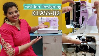 FDCLASS02What is sewing machinehow to use Solutions for stiching problems cndudesignerstudio [upl. by Mullen]