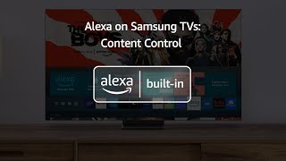 How to control your Samsung TV with Alexa  Amazon Alexa Builtin [upl. by Annohsat]