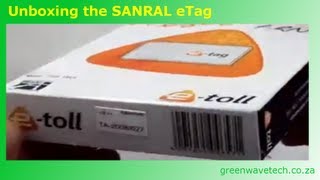 Unboxing the SANRAL eTag for new ETolls in Gauteng [upl. by Ennaj752]