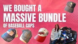 Round 2 of unboxing lots of American baseball caps to resell in UK [upl. by Latsryc]