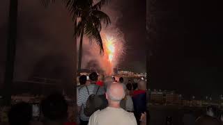 Fireworks at Bayfront Park Miami happy4thofjuly miami [upl. by Viguerie]