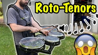 We Made Marching RotoToms Roto Tenors [upl. by Akimas]