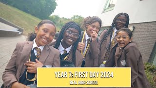 Beal High School  Year 7s First Day 2024 [upl. by Ades419]