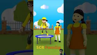 Trampoline Fail Nick Squid Doll  Scary Teacher 3D shortsvideo youtubeshorts [upl. by Norling714]