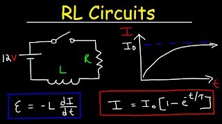 RL Circuits  Inductors amp Resistors [upl. by Wolenik]