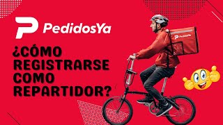 ¿Cómo registrarse en Pedidos Ya como repartidor 🛵💨  ¡Paso a paso y todos los TRUCOS ✅ [upl. by Somisareg]