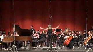 Brown Middle School Symphonic Orchestra quotRhapsody In Bluequot G Gershwin [upl. by Leibrag]