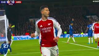 Gabriel Martinelli Goal vs Chelsea Arsenal vs Chelsea Premier League Highlights 2024 [upl. by Dachi192]