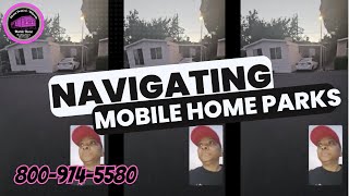 Navigating a Mobile Home Park mobilehomeparks [upl. by Conny]