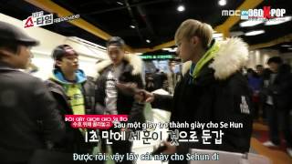 Vietsub 140130 EXOs Showtime EP 10 EXO Team [upl. by Jumbala]