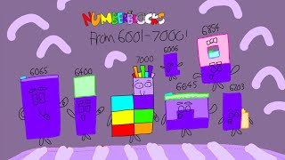 NUMBERBLOCKS Counting Video 60017000 [upl. by Eduj]