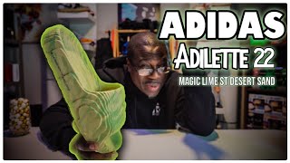 ADIDAS “Adilette 22” Not What I Expected Unfortunately [upl. by Farrel331]