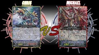 Cardfight Vanguard Eradicator Sweep Command Dragon vs Star Vader Chaos Breaker Dragon Round 2 [upl. by Rugen698]