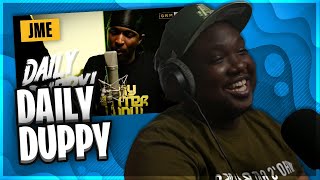 Jme  Daily Duppy  GRM Daily REACTION [upl. by Lindholm]