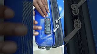 HOW TO RESET COMBINATION LOCK IN YOUR BAG  SAFARI TROLLEY BAG LOCK SET [upl. by Boone502]