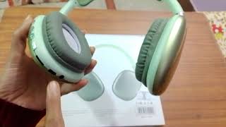 P9 Wireless Bluetooth Headphone Unboxing [upl. by Kcyrred]