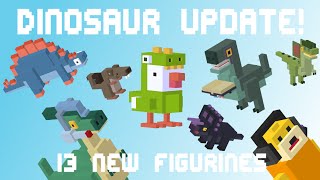 CROSSY ROAD Update  12 New amp 1 Secret Characters  Dinosaur Update Gameplay  September 2016 [upl. by Keppel]