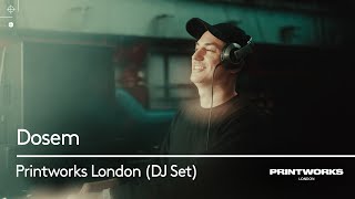 Dosem  Live at Anjunadeep x Printworks London 2021 [upl. by Aisekal]