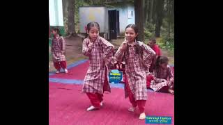 Daroga Ji  Pahadi Dance  School girl sduniya001 pahadi pahadiculture [upl. by Lanza]