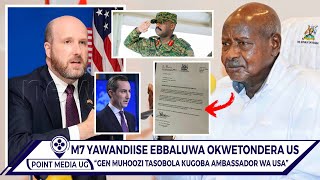 BREAKING MUSEVENI YETONDEDDE US AMBASSADOR KU LUTALO GEN MUHOOZI LWEYATANDISE [upl. by Sanborn]