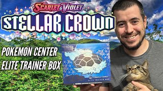 Stellar Crown Pokemon Center Elite Trainer Box [upl. by Benedicto]