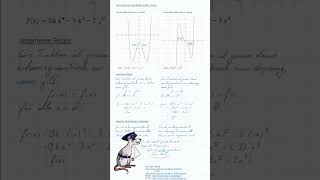 Ganzrationale Funktionen  Symmetrie zum KoSy shorts mathe analysis [upl. by Niall]