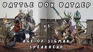 Battle Box Batrep  Age of Sigmar Spearhead Skaven vs Stormcast Eternals [upl. by Corri276]