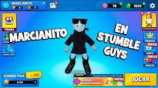 MARCIANITO en STUMBLE GUYS 👽 Jugando con SEGUIDORES 😜 viral stumbleguys alien funny jugando [upl. by Laet]