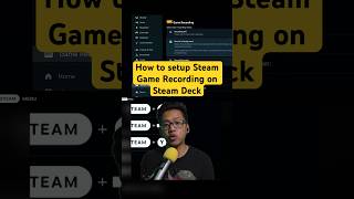 How to setup Steam Game Recording on Steam Deck [upl. by Nnor]