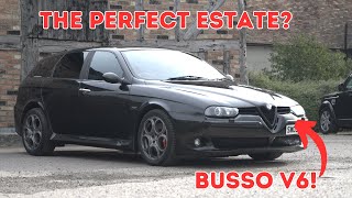 Alfa 156 GTA Sportswagon is this the perfect estate car alfaromeogta [upl. by Aneeles]