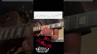 Tears Don’t Fall Guitar Intro Tabs amp Lesson  Bullet For The Valentine shorts bfmv [upl. by Trah908]