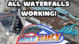 AlpenFury Theming and Construction Update Canadas Wonderland [upl. by Klemm]