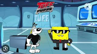 SpongeBob Sings The Tuff Puppy Theme Song [upl. by Rosco447]