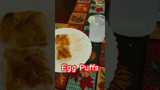 Egg Puffs Easy recipe  Air fryer  Kerala cooking shorts shortsfeed [upl. by Atnom719]