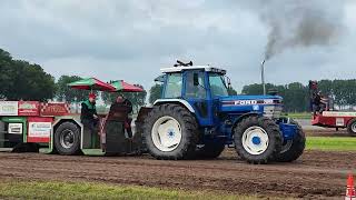 Tractor Pulling Boeruh Rock Herwijnen 2024  Ford 7910 [upl. by Brinkema]