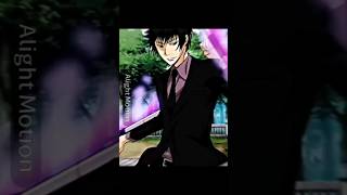 Hibari vs Mukuro anime shorts edit katekyohitmanreborn hibari mukuro wis wisedit [upl. by Atiloj]