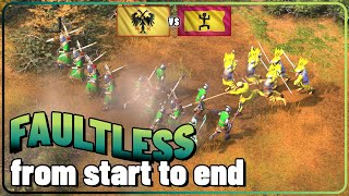 A defensive strategy gets dismantled  age of empires 4 casted game [upl. by Rases]