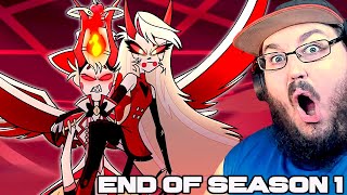 HAZBIN HOTEL quotThe Show Must Go Onquot  S1 Official Full Episode 8 HazbinHotel REACTION [upl. by Babbette]