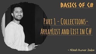 Part 1  Collections  ArrayList and List in C [upl. by Solitta]