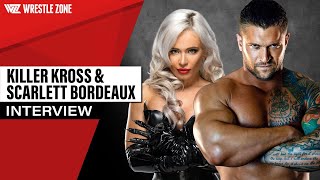 Killer Kross And Scarlett Bordeaux Interview [upl. by Itnaihc]