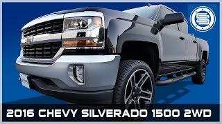 2016 Chevy Silverado 1500 2WD  35quot Front  1quot Rear Leveling Kit Install Tutorial [upl. by Moreland]