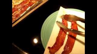 CRISPY BAKED BACON  How to make easy BAKED BACON [upl. by Lrac73]