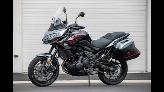 2021 Kawasaki Versys 650 LT Review  MC Commute [upl. by Letreece]