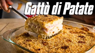 How to Make GATTÒ Gateau DI PATATE  Authentic Italian Recipe [upl. by Ailehpo]