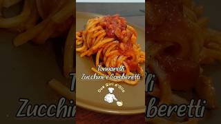 Pasta Tonnarelli Zucchine e Gamberetti 🍝 ricetta recipe duegiridolio food shorts pasta 👌🏻👨🏻‍🍳 [upl. by Anaed]